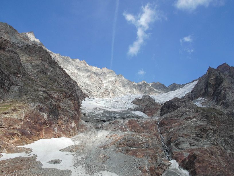 Unter einem Gletscher - Fotos [hikr.org]