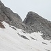 Rückblick am Beginn des Abstiegs über den Gletscher