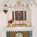 Altar der hübsch sanierten St. Anna Kapelle nach dem Blitzeinschlag