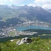 schöne Perspektive auf St. Moritz