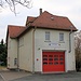 Haltepunkt Wurgwitz, Empfangsgebäude heute Feuerwehrstützpunkt