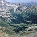 La vista sull'Alpe Veglia salendo la cresta Sud della Punta Terrarossa.