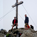 Das Gipfelkreuz am Biberkopf