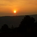 Sonnenuntergang in Kigali (1567m).