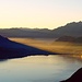 Ausblick von der Ochsenalp: Letzte Sonnenstrahlen auf Ennetbürgen