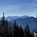 Blick zur Zugspitze am Gipfel