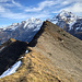 Blick zurück auf den Alpschelegrat und den Alpschelehubel