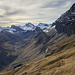 Blick kurz unterhalb des Gipfels in Üschenental
