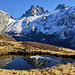 Ein kleiner See auf dem Eggengrat hinter der Fürenalp