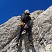 3. SL: der Boulder direkt vom Stand weg - Achtung steil