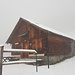 Alphütte von Untergalans im Winterschlaf