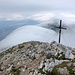 Stol / Hochstuhl - Ausblick vorbei am etwas tiefer befindlichen Kreuz in etwa westliche Richtung.