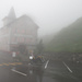 Brouillard et pluie à l'hôtel Klausenpasshöhe