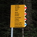 Umfangreicher Wegweiser, verirren unmöglich