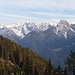 Blick zu den westlichen Bergen der Lienzer Dolomiten