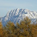 Zoomaufnahme von Gipfeln der Lienzer Dolomiten