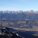 Blick über das Pustertal hinweg in die Rieserfernergruppe