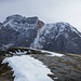 Auf dem namenlosen, 2280m hohen Gipfel