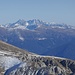 Zwei hohe Berge der Deferegger Alpen (Villgratner Berge) im Zoom