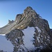 Blick von der Scharte unter der 2500m hohen, namenlosen Erhebung zum Weißlahngrat
