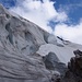 Am Rand der Gletscherpassage