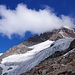 Mittlerweile ist der Aletschhorn Gipfel in den Wolken