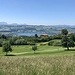 Sicht über den Golfplatz zum Sempachersee