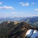 Blick vom Tweralpspitz auf den Aufstiegsgrat