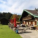 Einkehrschwung in der Spatenaualm