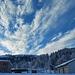 Schöne Wolkenstimmung über dem Kronberg beim Start morgens gegen 9.00 Uhr