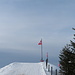 Gipfelfahne auf dem Kronberg