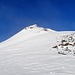 Der Schlussanstieg zum Gifpel der Roccabella - im strahlenden blau. Wer hätte das gedacht, beim Start unter Wolken und bei Schneefall...