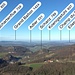 Blick Richtung Vogesen, Basel und Schwarzwald.