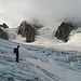 Schlechte Verhältnisse bewogen uns zur Umkehr: Akklimatisationstour am Aiguille du Chardonnet 