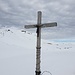 kleiner Gipfel mit Kreuz bei Hinterofen