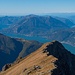 Der Lago Lugano kommt in den Blick.