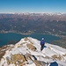 Mehr als 2000 Meter über dem See.