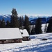 Rinderhütte der Sarganser Alp auf Tamons Vorsäss