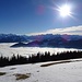 auch bei der Langmatt überzeugt der Nebelmeerblick über den Talkessel Schwyz
