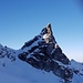 Lavtinahorn XI - spitzig aus dieser Perspektive, links der Gilbisattel 2712m