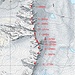Lage und ungefähre Höhen der 12 Lavtinahörner zwischen dem Lavtinasattel und dem Pizol
