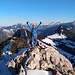 Gipfel mit Blick zu Churfirsten und Alpstein