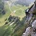 Tiefblick nach Plan-Francey 1517m