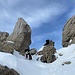 Zwei Schlitzohen am Gipfel des Piz Calandari ...<br />(Foto von Susanne)