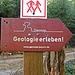 Das Geotop ist ausgeschildert.