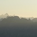 Abendstimmung - mit Säntisblick - in Laterns