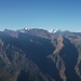 Blick vom Chiquis Ostgipfel zur Vilcabamba