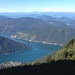 Beim Passo Crocetta: herrliche Sicht zum Lago di Lugano.<br /><br /><br />