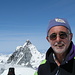 Kurt vor der Becca, wie man im Valtournanche das Matterhorn auch nennt