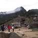 Blick Richtung Machu Picchu Mountain